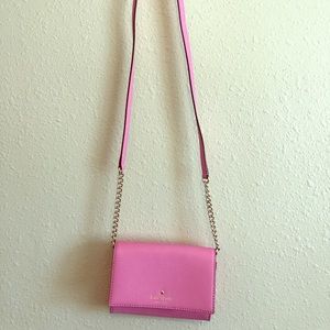 Kate Spade bubble gum pink mini purse